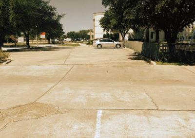 Image of Concrete Parking lot